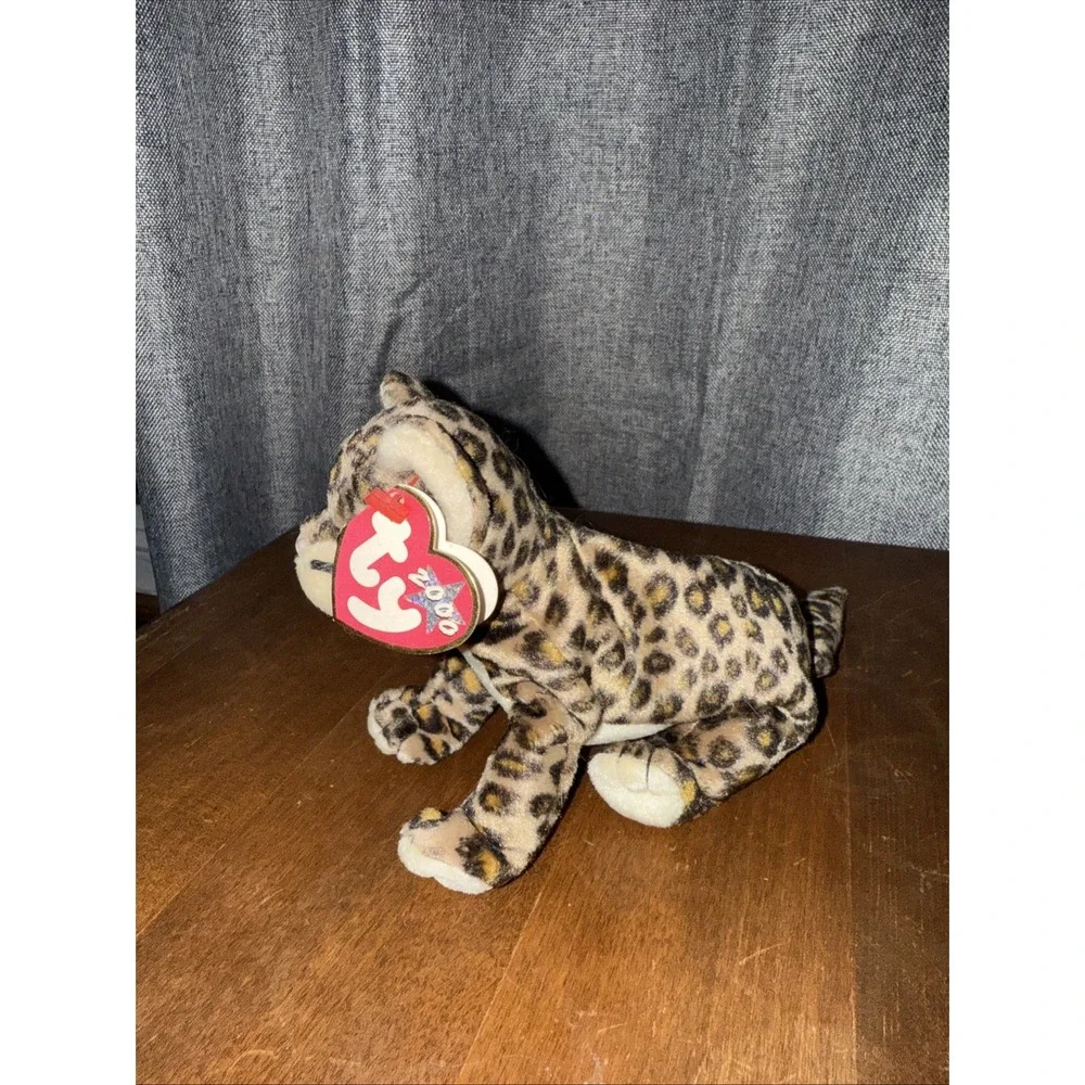 Ty Beanie Baby Sneaky the Leopard‎ 5.5